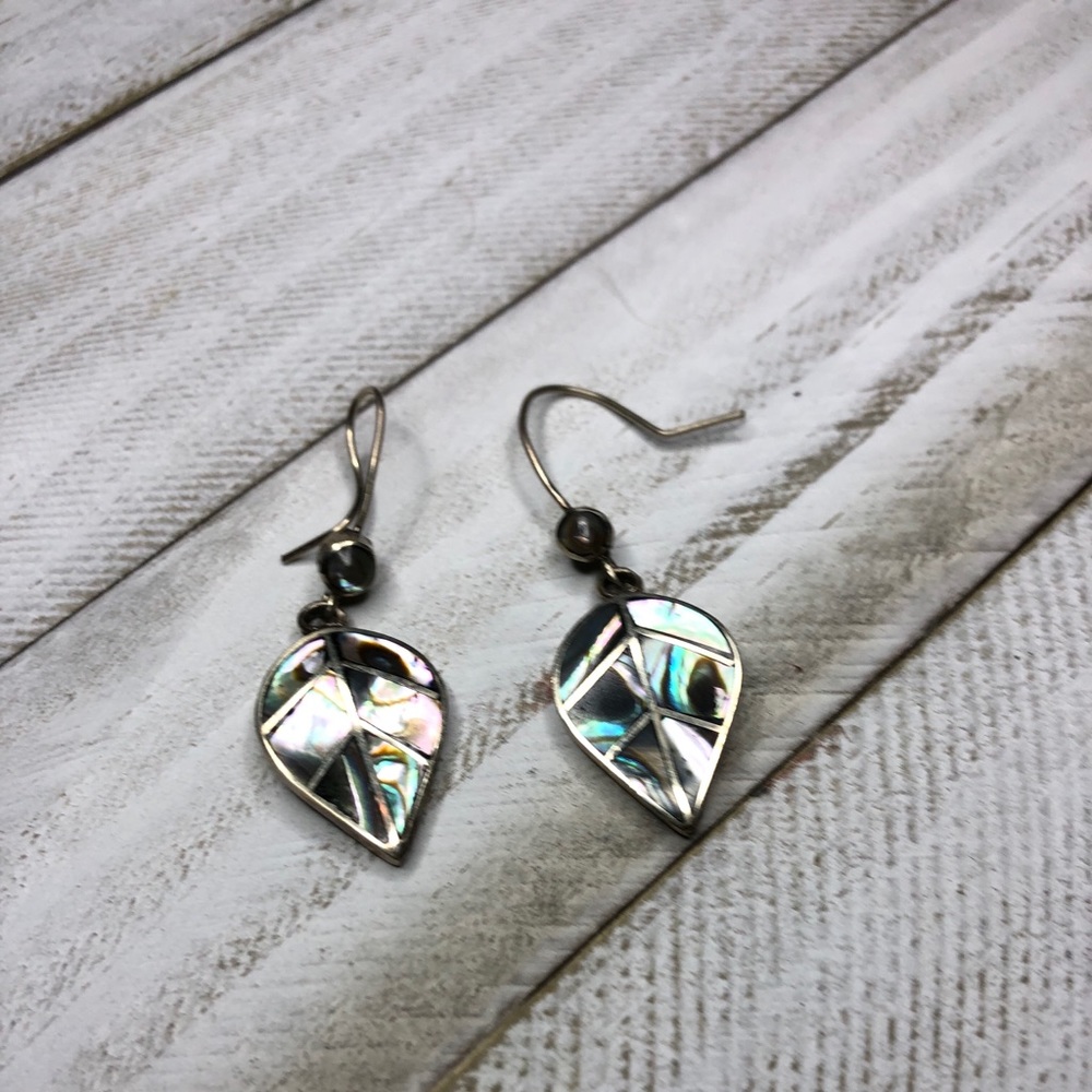 Authentic Peruvian Coca Leaf Earrings - image 6